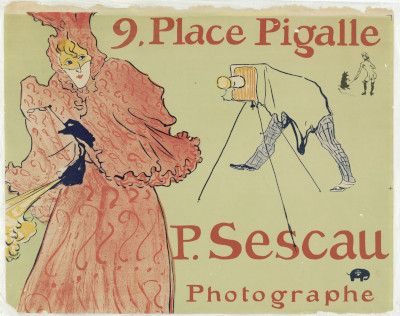 The Photographer Sescau Henri de Toulouse-Lautrec